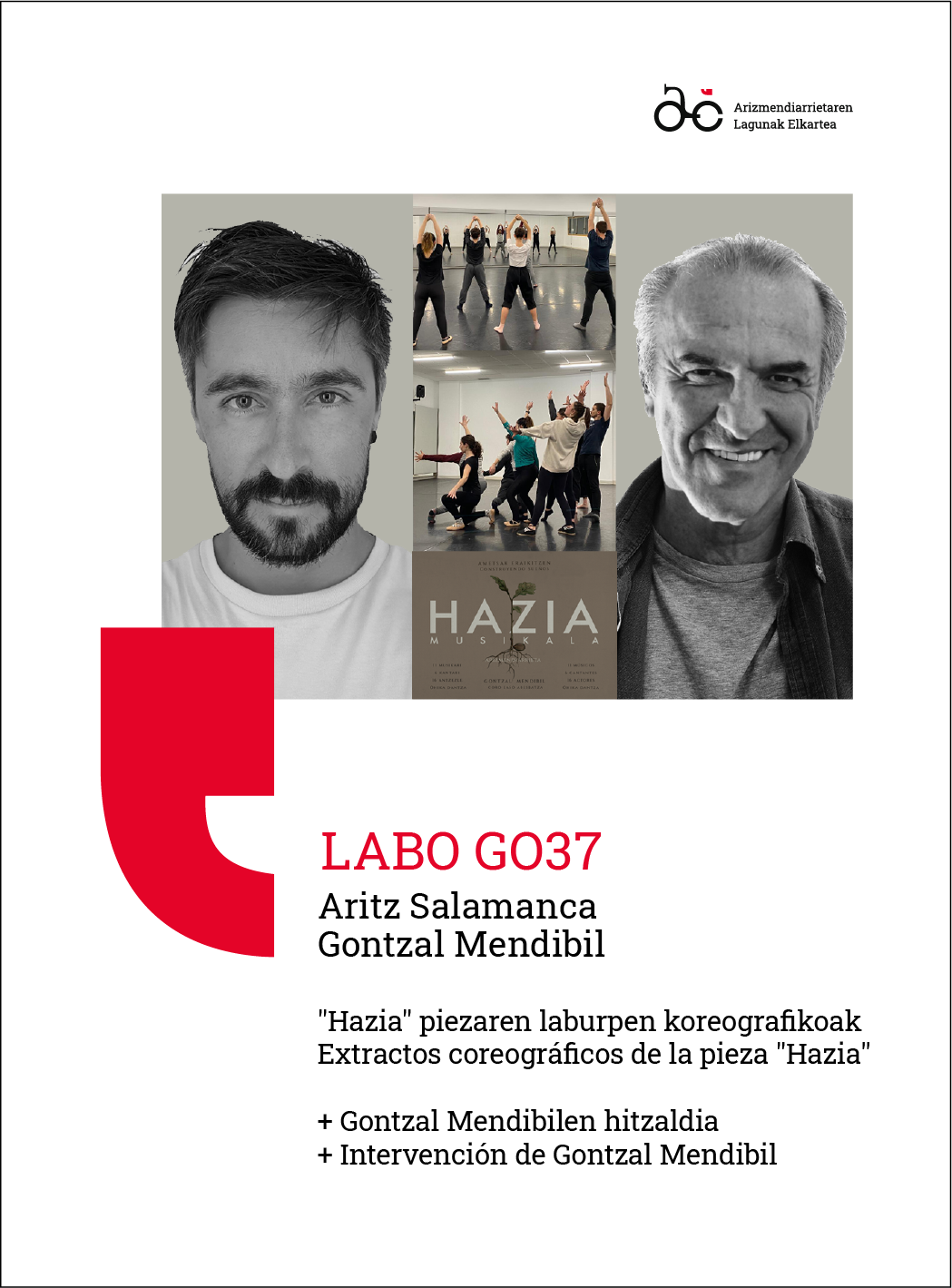 HAZIA proiektuari buruzko laburpen koreografikoak 