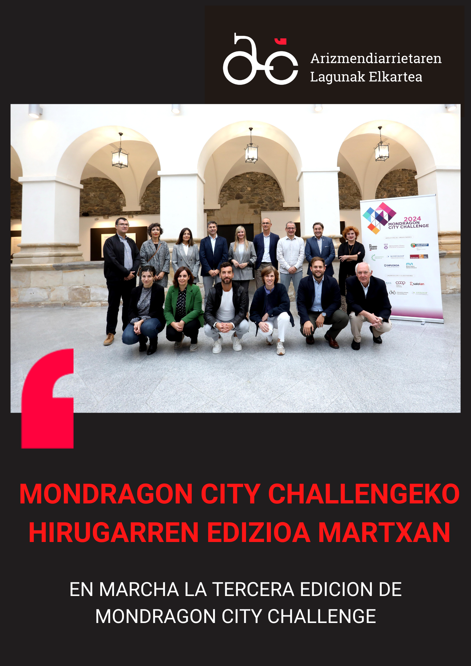 Abian da Challenge Mondragon Cityren beste edizio bat, hirugarrena