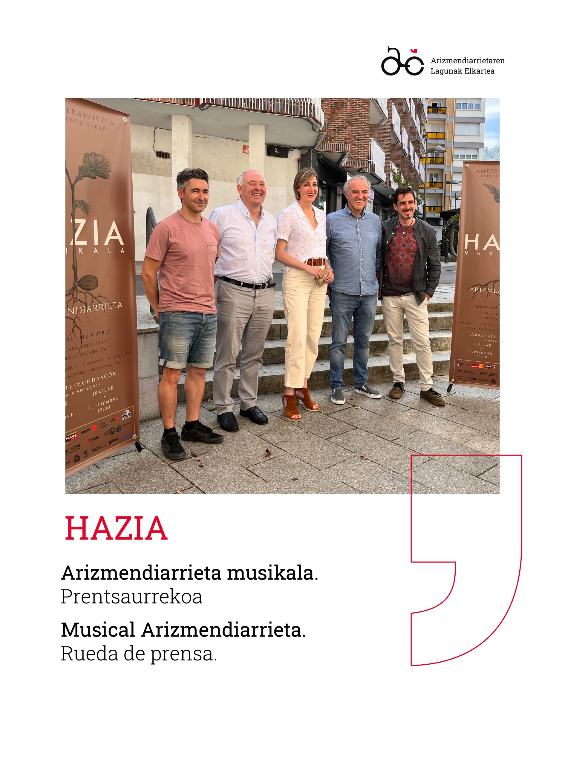 HAZIA. ARIZMENDIARRIETA MUSIKALA. PRENTSAURREKOA