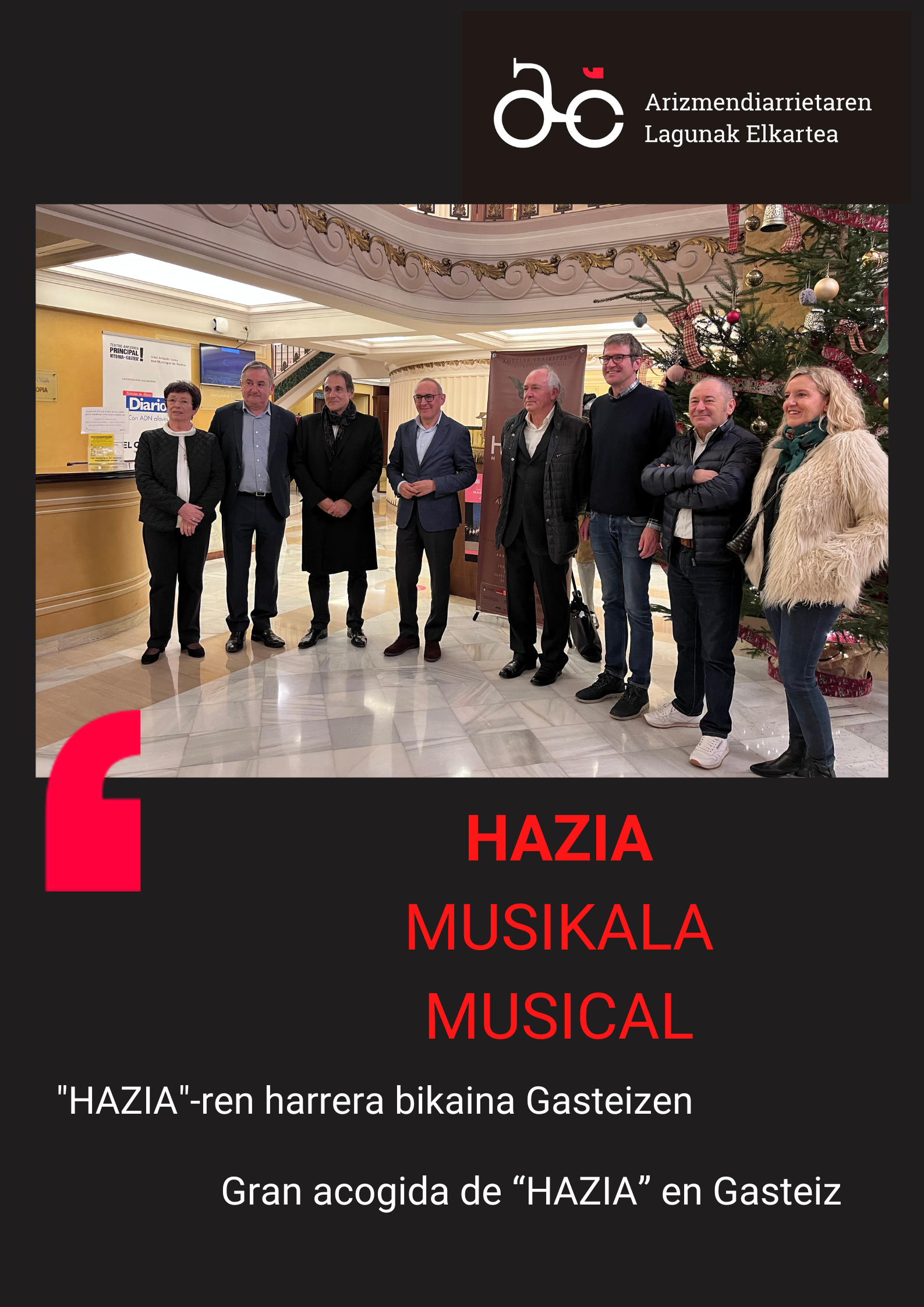 “HAZIA”-REN HARRERA BIKAINA GASTEIZEN