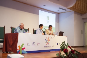 Jose Luis Olasolo Nazioarteko Kooperazio jardunaldian Linares herrian.