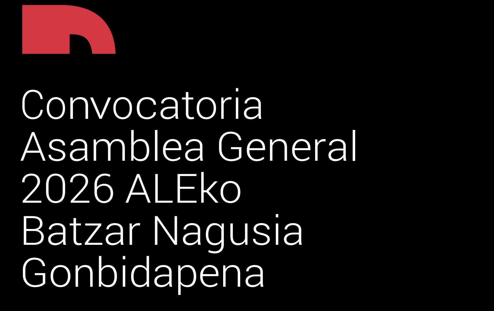 Asamblea General 2026